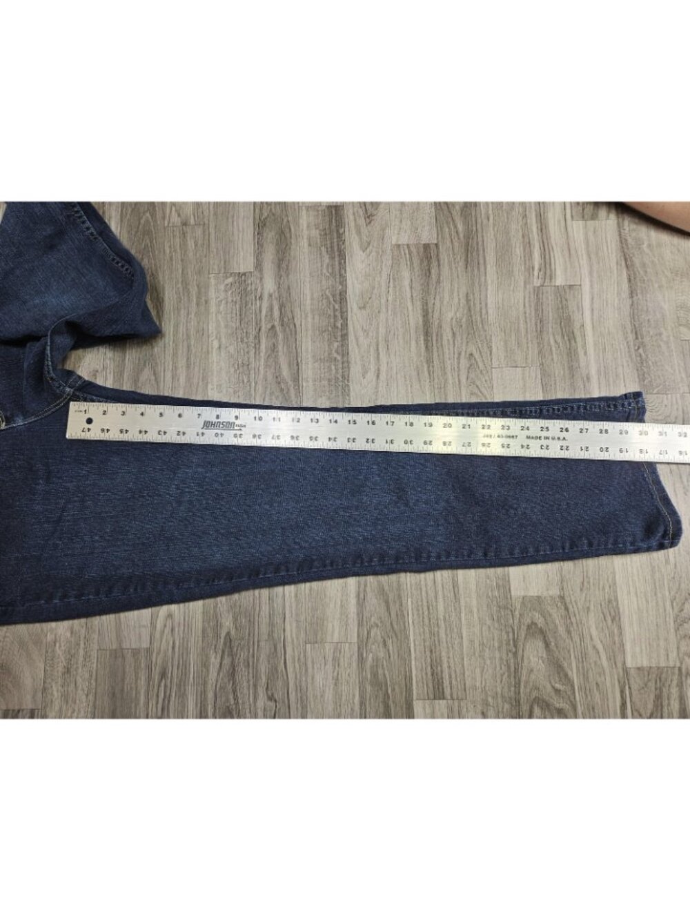 Riders By Lee Straight Jeans Womens 12 Blue Med Wash High Rise Stretch Denim - Picture 9 of 11